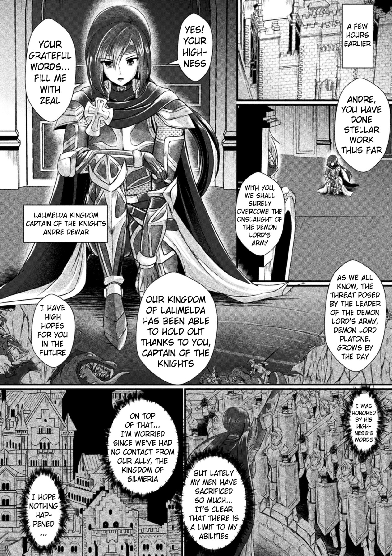 Hentai Manga Comic-Conduire au mal ~Fall of a Gender Bent Knight~-Chapter 1-2